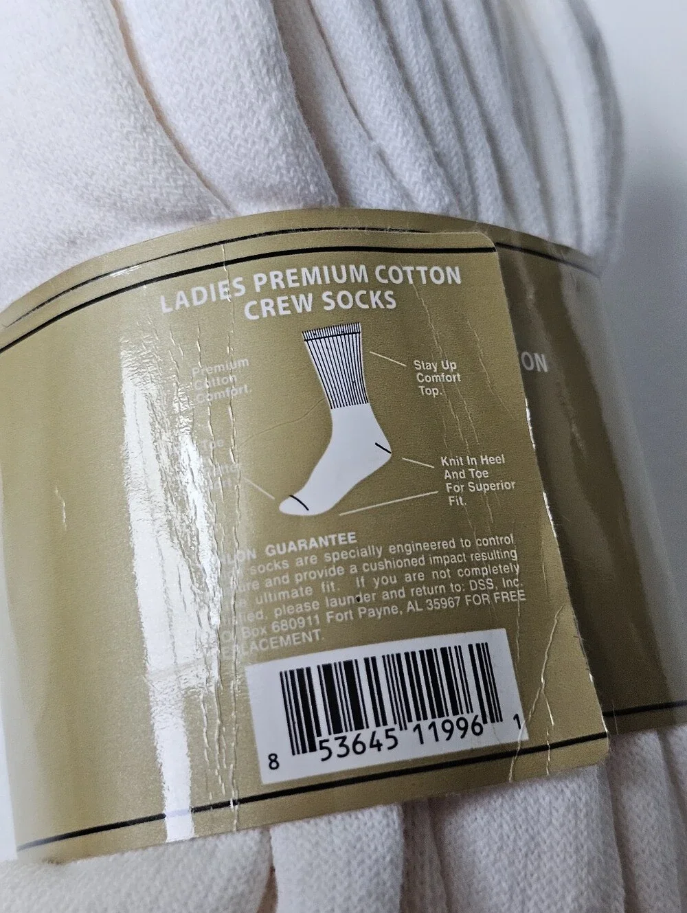 Athlon Ladies Premium Cotton Crew Socks Bundle – Made in USA – NWT
